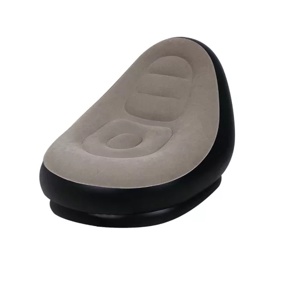 Inflatable Armchair with Footrest