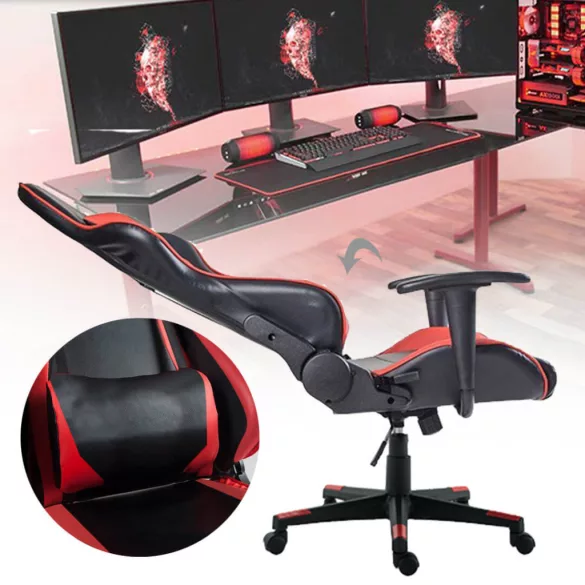 Gamer chair in multiple colors - pro-red