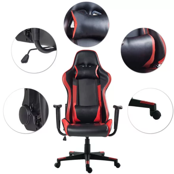 Gamer chair in multiple colors - pro-red