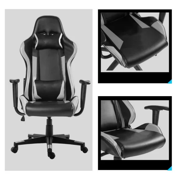 Gamer chair in multiple colors - pro-gray