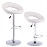 2 pcs bar stool, available in white