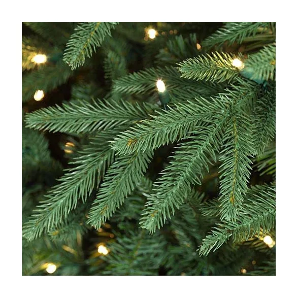 3D Artificial Christmas Tree with Metal Base, Multiple Sizes - 120 cm