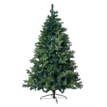 3D Artificial Christmas Tree with Metal Base, Available in Multiple Sizes - 180 cm