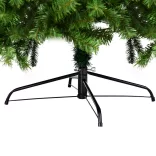 3D Artificial Christmas Tree with Metal Base, Multiple Sizes - 210 cm