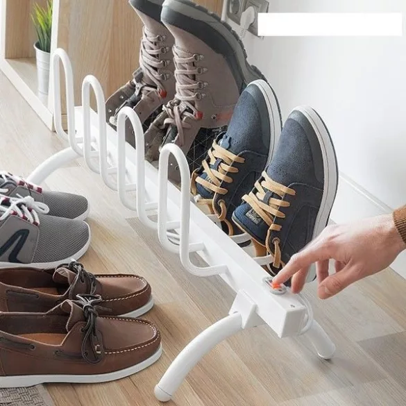 Electric Shoe Dryer for 4 Pairs of Shoes, 80 W