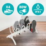 Electric Shoe Dryer for 4 Pairs of Shoes, 80 W