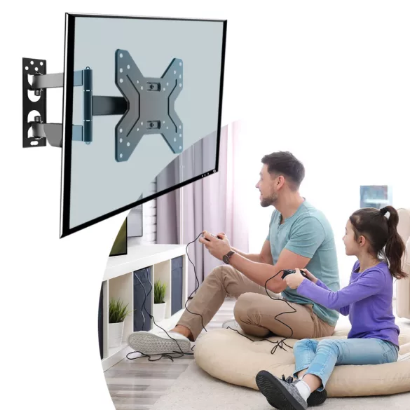 Wall-Mounted, Foldable TV Bracket, 14-42"