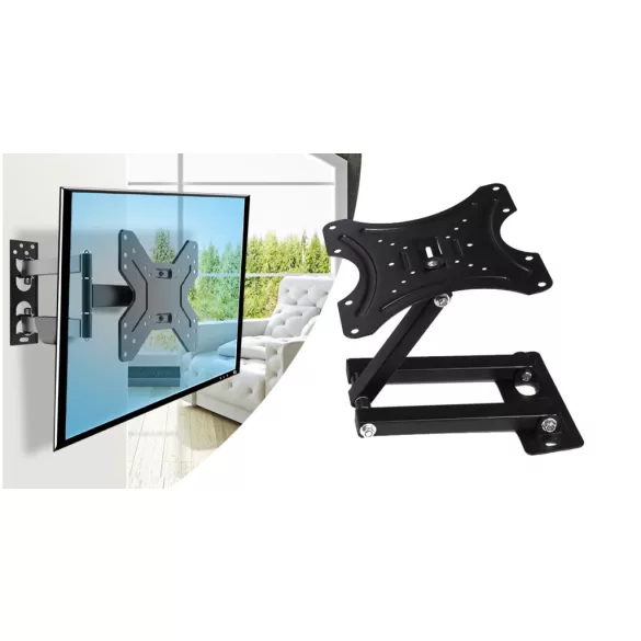 Wall-Mounted, Foldable TV Bracket, 14-42"