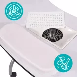 Portable manicure table with gift bag, 2 types - with fan