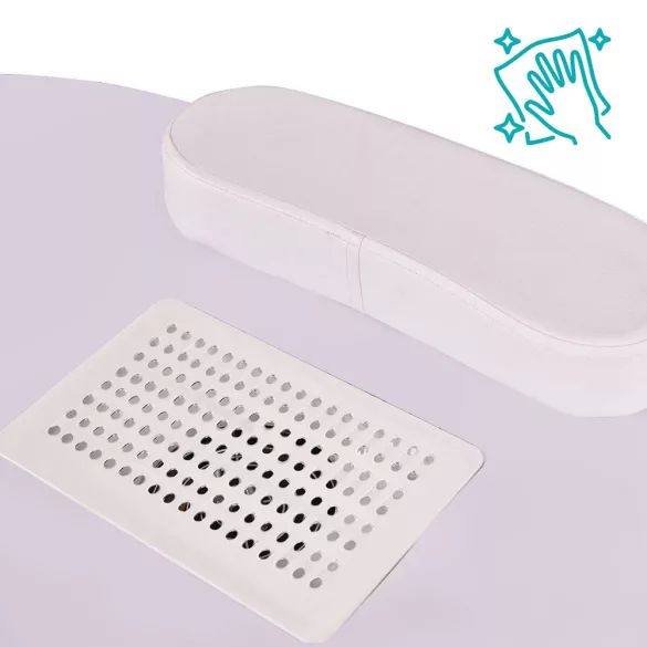 Portable manicure table with gift bag, 2 types - with fan