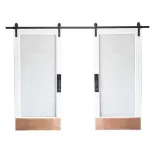 Sliding Door Rail Set in 2 Types - Double