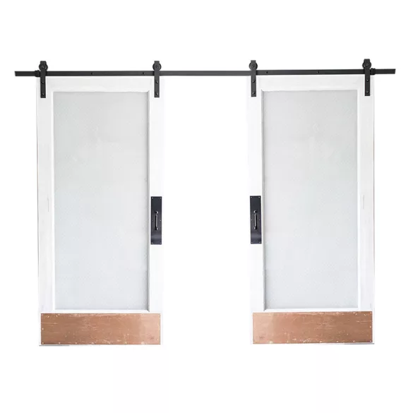 Sliding Door Rail Set in 2 Types - Double