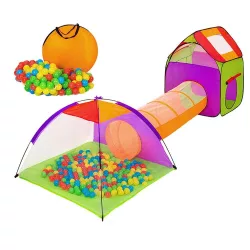 Play Tent with Tunnel and 200 Gift Balls
