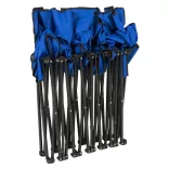 Foldable portable bench with a free carrying bag, for 6 people