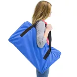 Foldable portable bench with a free carrying bag, for 6 people