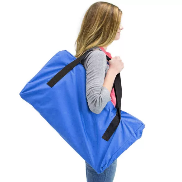 Foldable portable bench with a free carrying bag, for 6 people