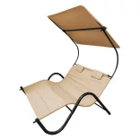 2-person DELUX sun lounger in 3 colors - beige