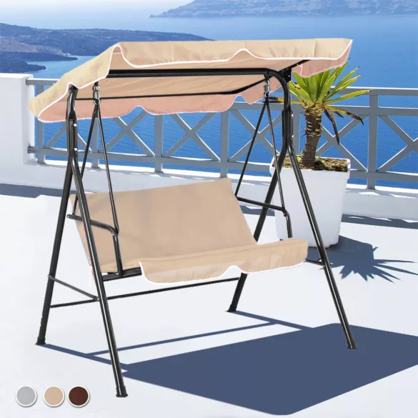 Garden Swing Bed Available in Beige