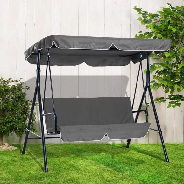 Garden Swing Bed in Selectable Color - Grey