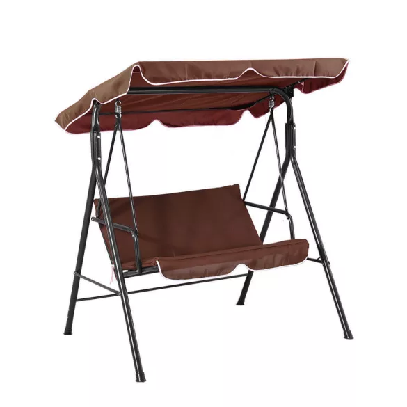 Garden Swing Bed in Selectable Color - Brown
