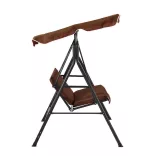 Garden Swing Bed in Selectable Color - Brown