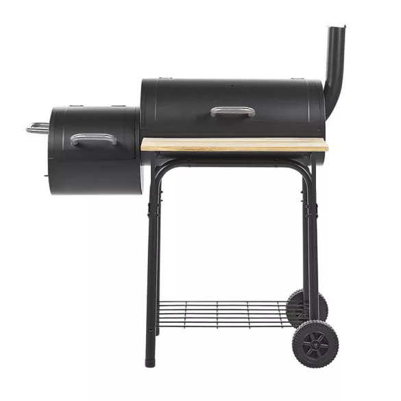 2in1 Charcoal BBQ Grill and Smoker