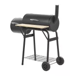 2in1 Charcoal BBQ Grill and Smoker