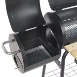 2in1 Charcoal BBQ Grill and Smoker