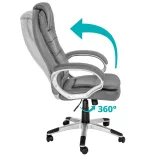 RELAX Executive Swivel Chair in Selectable Color - Gray