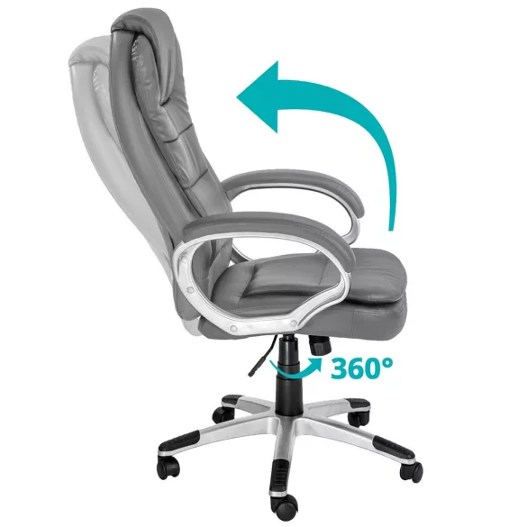 RELAX Executive Swivel Chair in Selectable Color - Gray