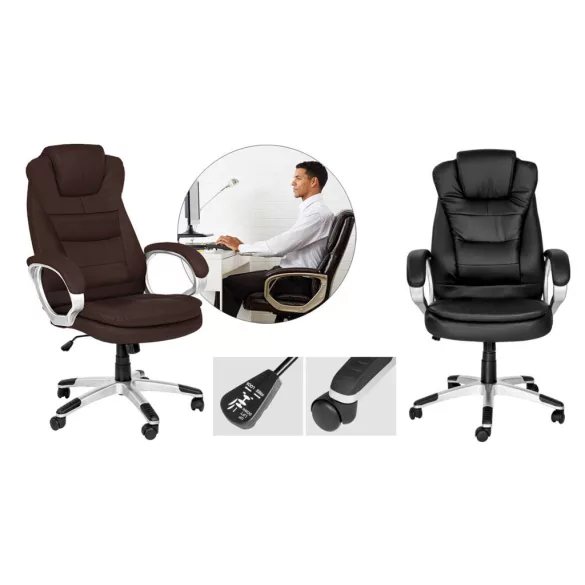 RELAX Executive Swivel Chair in Selectable Color - Gray