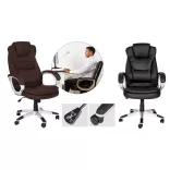 RELAX Executive Swivel Chair in Selectable Color - Brown