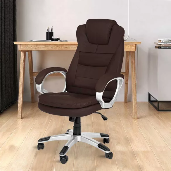 RELAX Executive Swivel Chair in Selectable Color - Brown