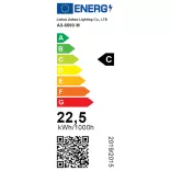 Waterproof decorative string lights, 15 E27 LED bulbs, 14.6 m, warm white