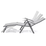 Comfort Sun Lounger, Adjustable and Reclining