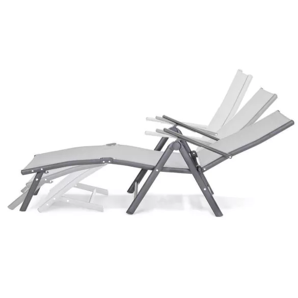 Comfort Sun Lounger, Adjustable and Reclining