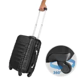 4-piece hard-shell suitcase set, 4 colors - black