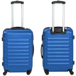 4-piece hard-shell suitcase set, 4 colors - blue