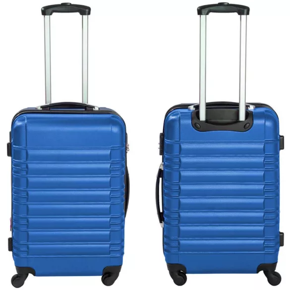 4-piece hard-shell suitcase set, 4 colors - blue