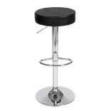 2 pcs Classic Bar Stool in Chooseable Color - Black