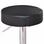 2 pcs Classic Bar Stool in Chooseable Color - Black