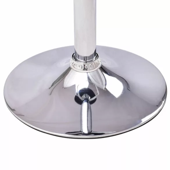 2 pcs Classic bar stool in selectable color - white