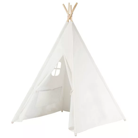 Indian Tent for Kids, 3 Colors - Off-White