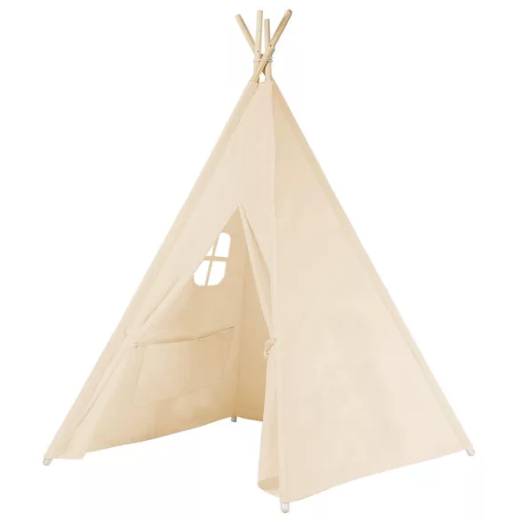 Indian Tent for Kids, 3 Colors - Off-White