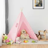 Indian Tent for Kids, 3 Colors - Pink