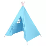 Indian Tent for Kids, 3 Colors - Blue