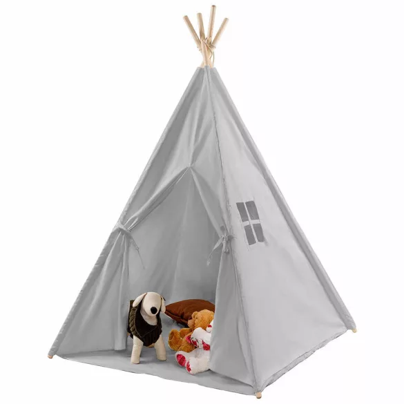 Indian Tent for Kids, Gray