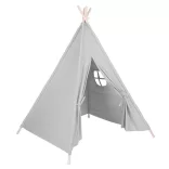 Indian Tent for Kids, Gray