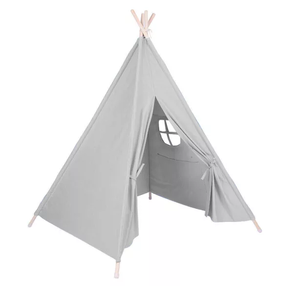 Indian Tent for Kids, Gray