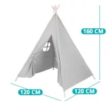 Indian Tent for Kids, Gray